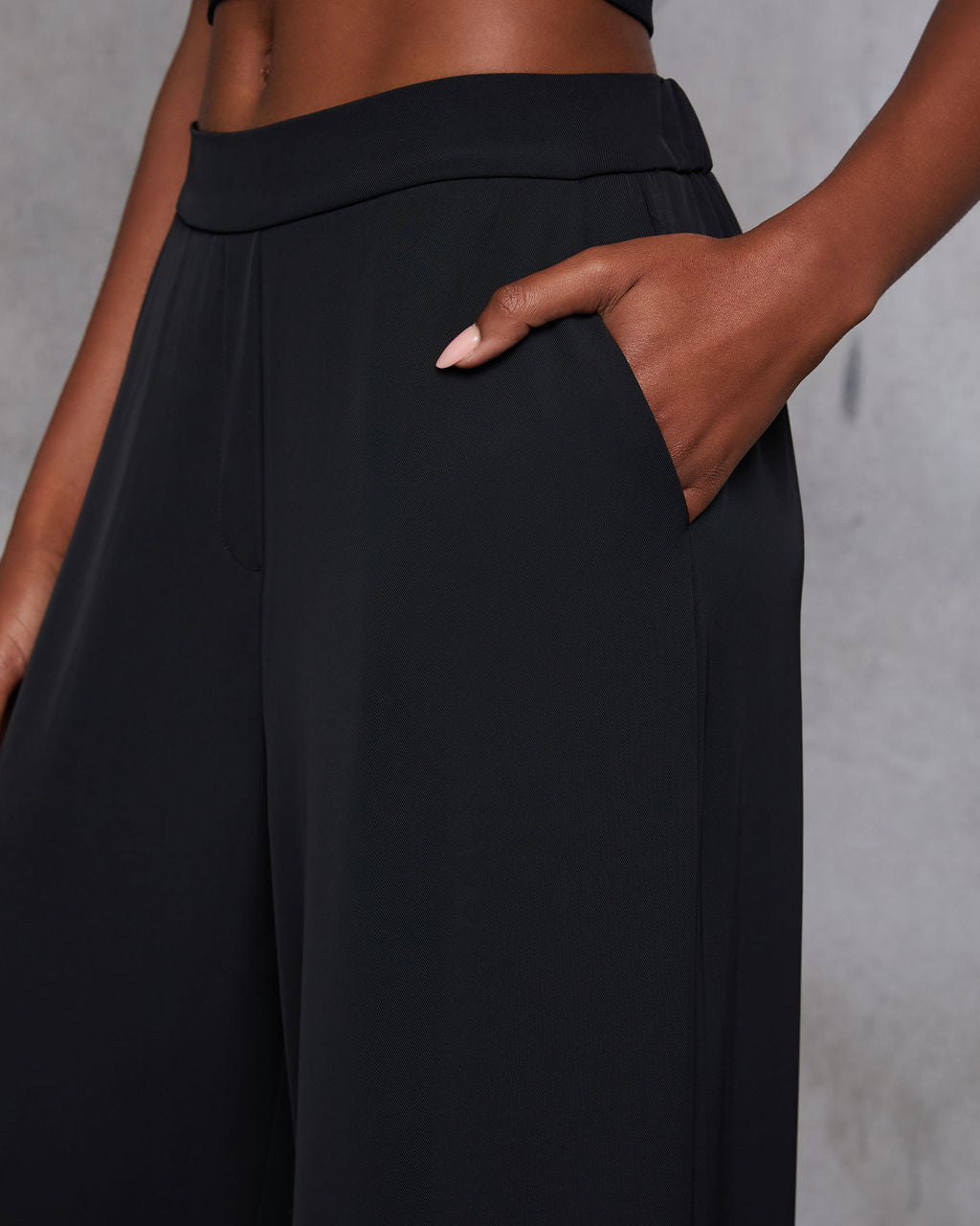 Madi Pocketed Wide Leg Pants-Vogue Logic