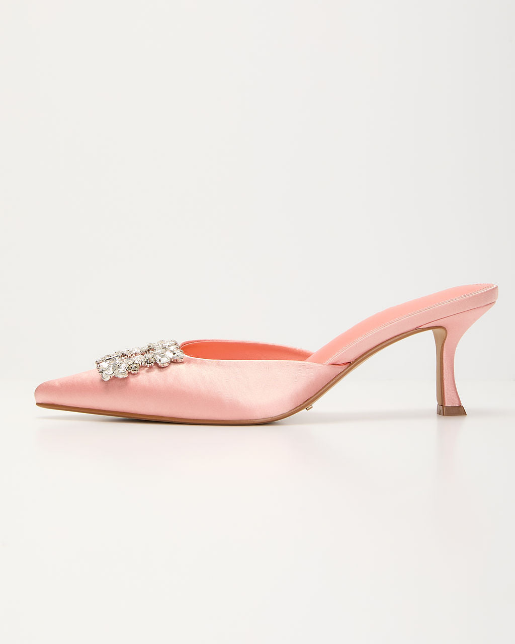 Lets Dance Rhinestone Buckle Mule-Vogue Logic