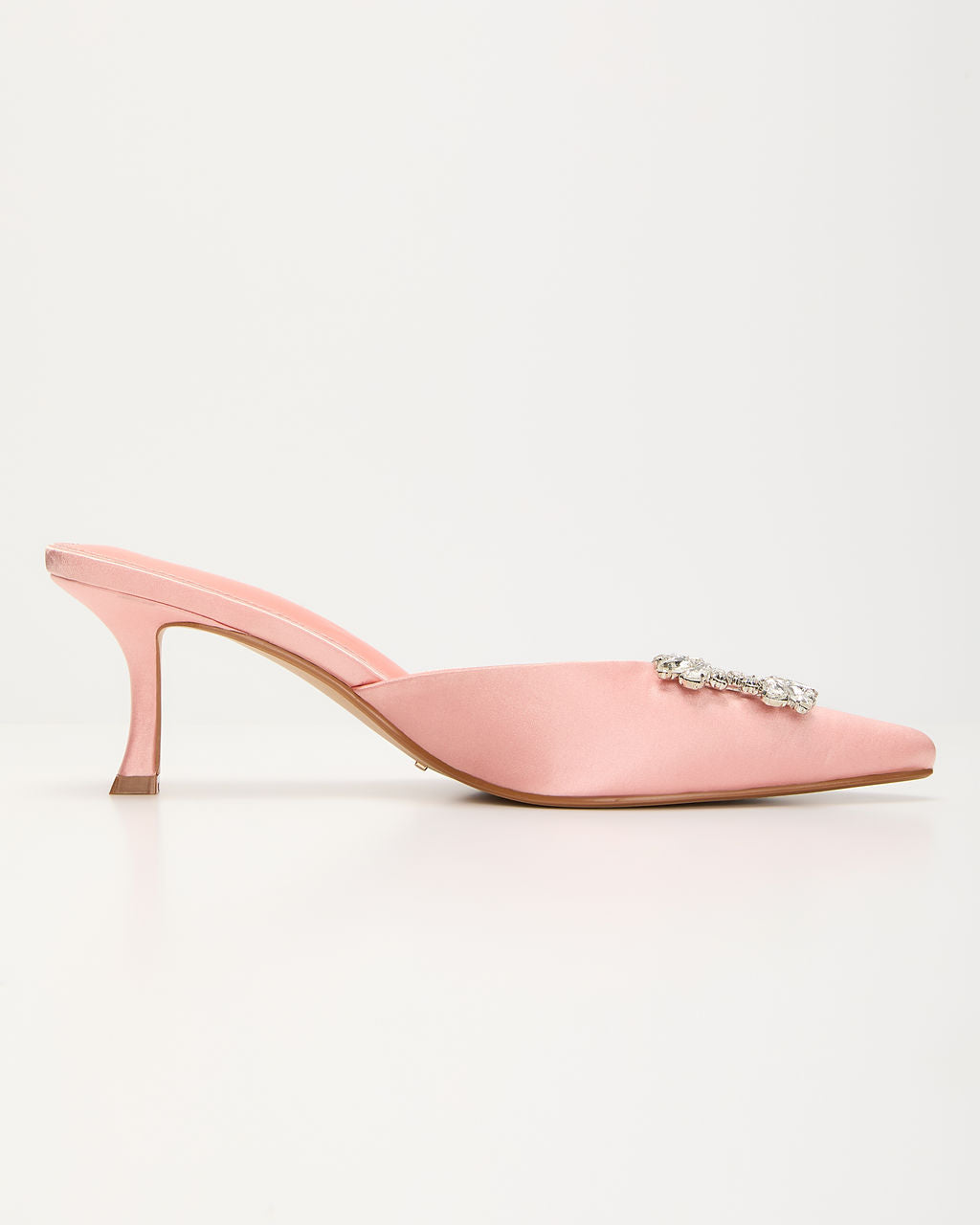 Lets Dance Rhinestone Buckle Mule-Vogue Logic