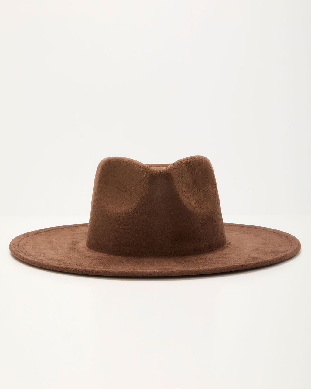 Kiss the Sun Faux Suede Fedora-Vogue Logic