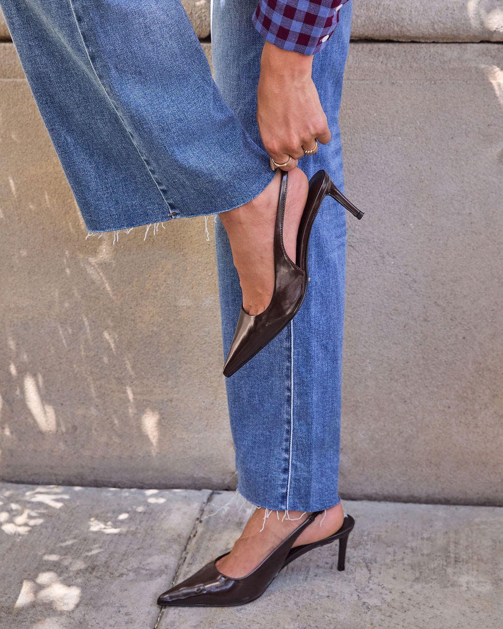 Isaline Leopard Slingback Heels-Vogue Logic