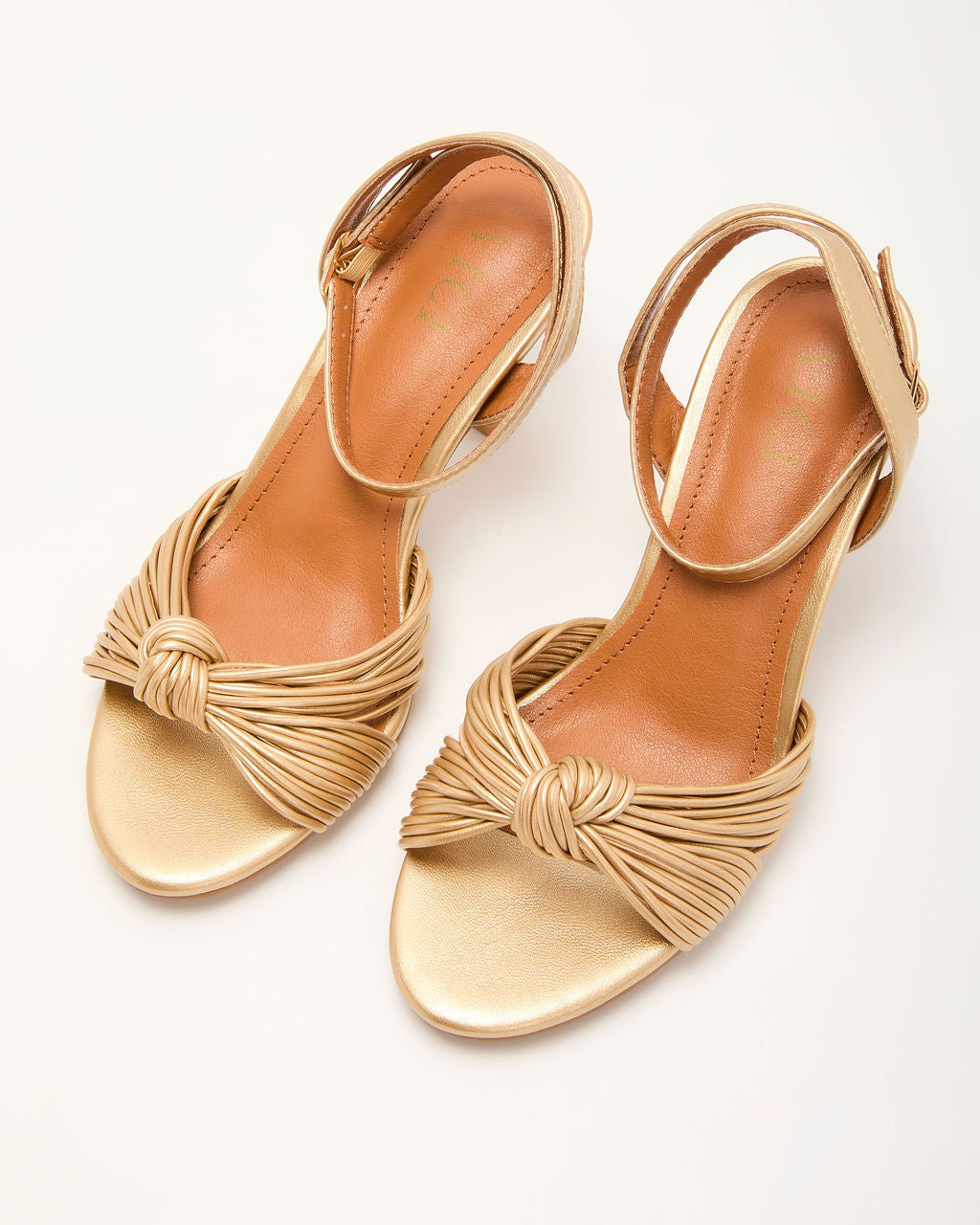 Melisande Knotted Heels-Vogue Logic