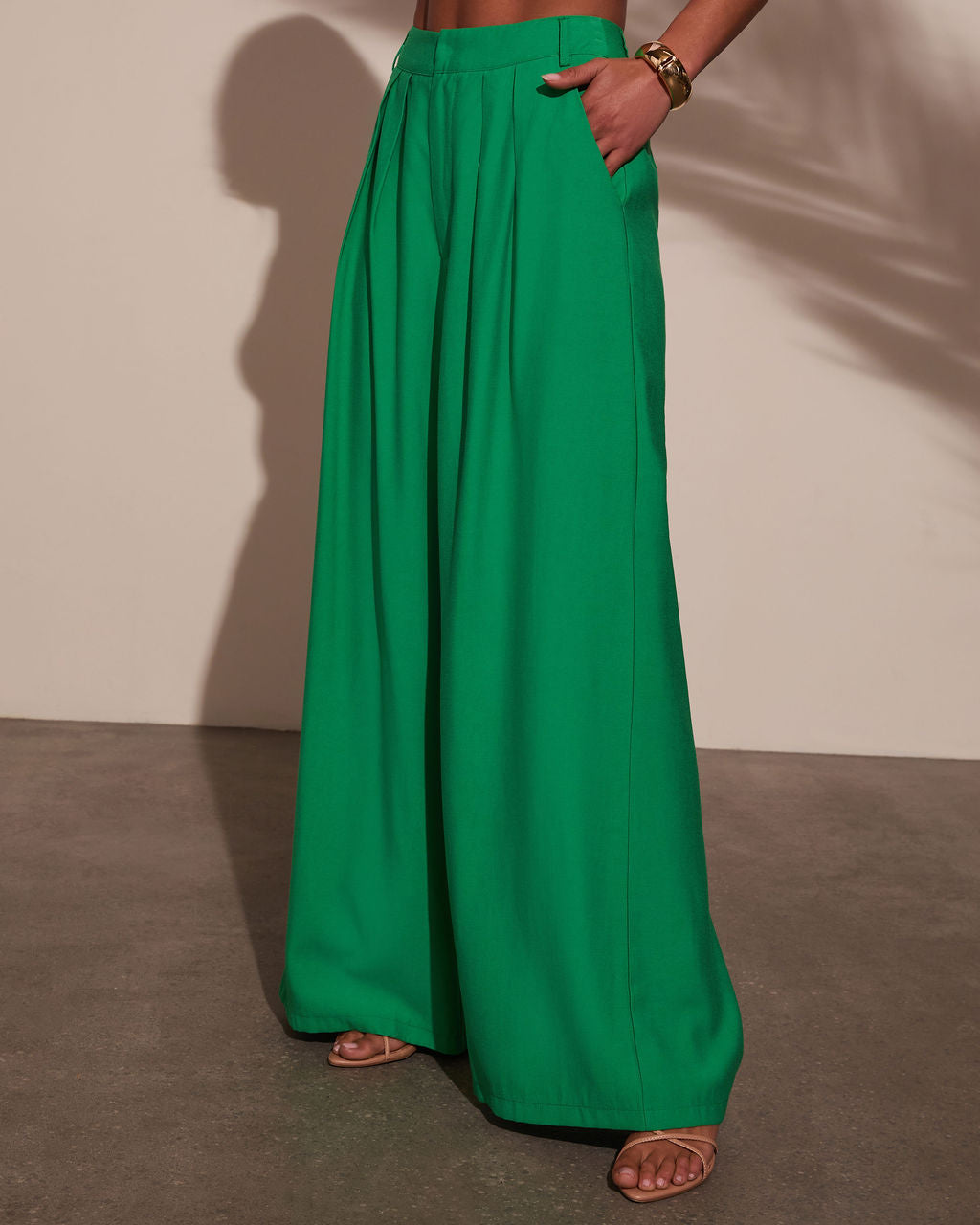 Charlie Wide Leg Trouser Pants-Vogue Logic