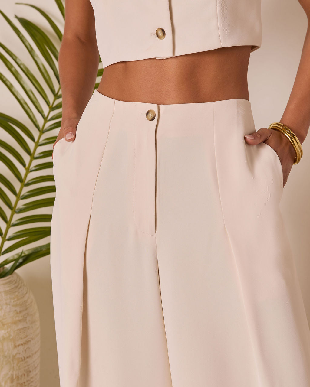 Clarissa High Rise Wide Leg Pants-Vogue Logic
