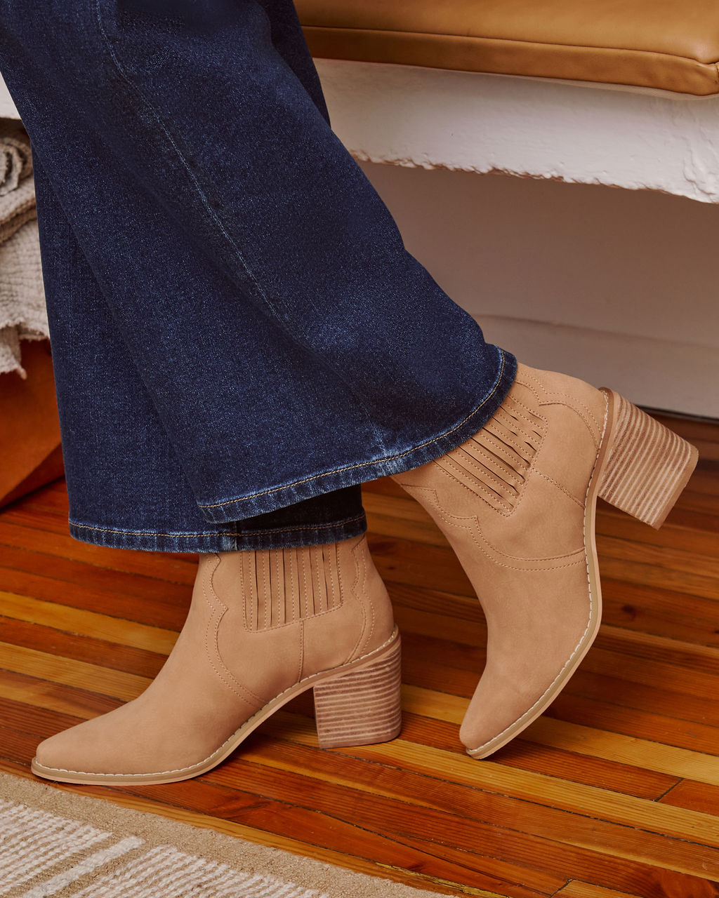 Cider Ridge Suede Booties-Vogue Logic