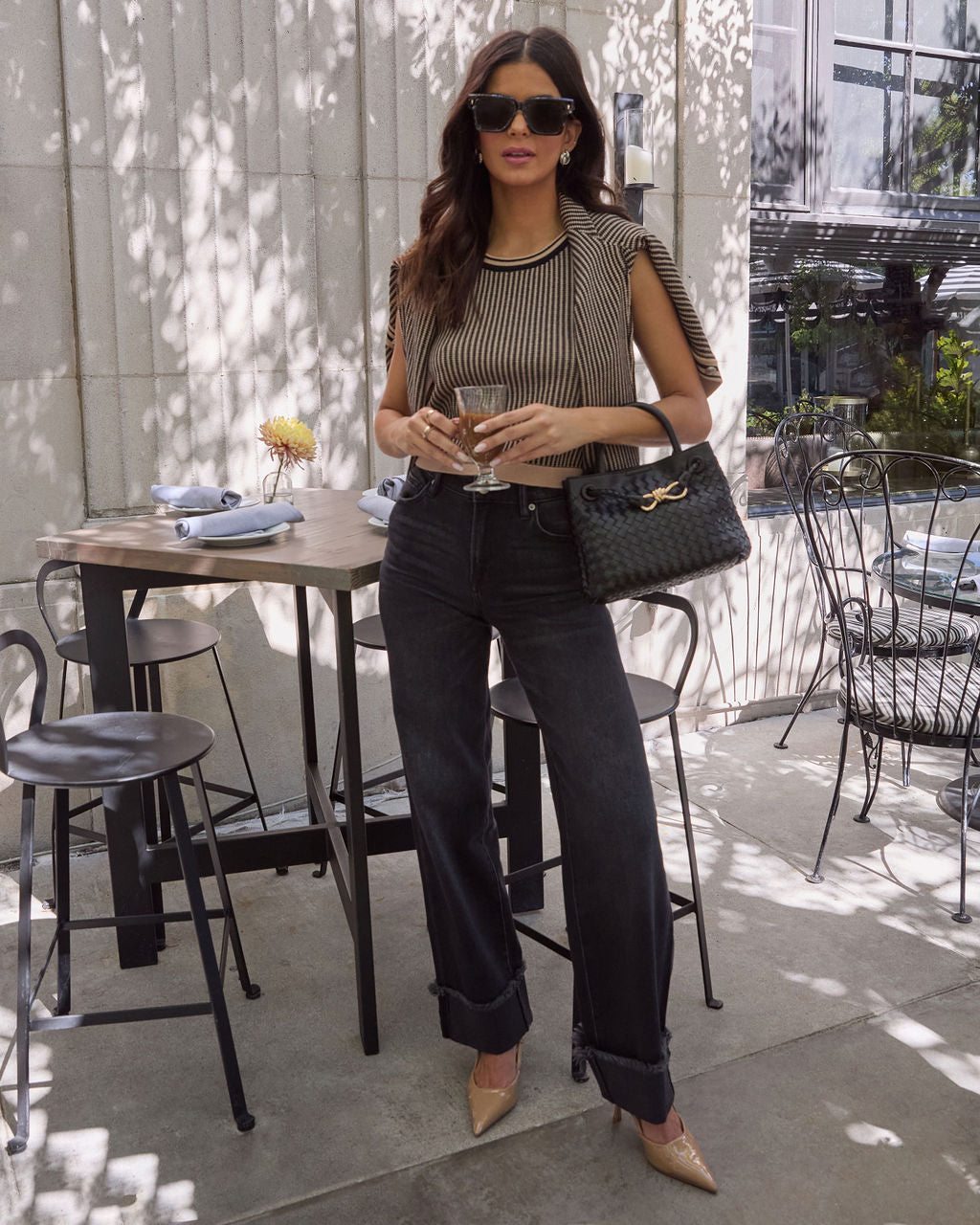 Warm Thoughts Sleeveless Pullover Sweater-Vogue Logic