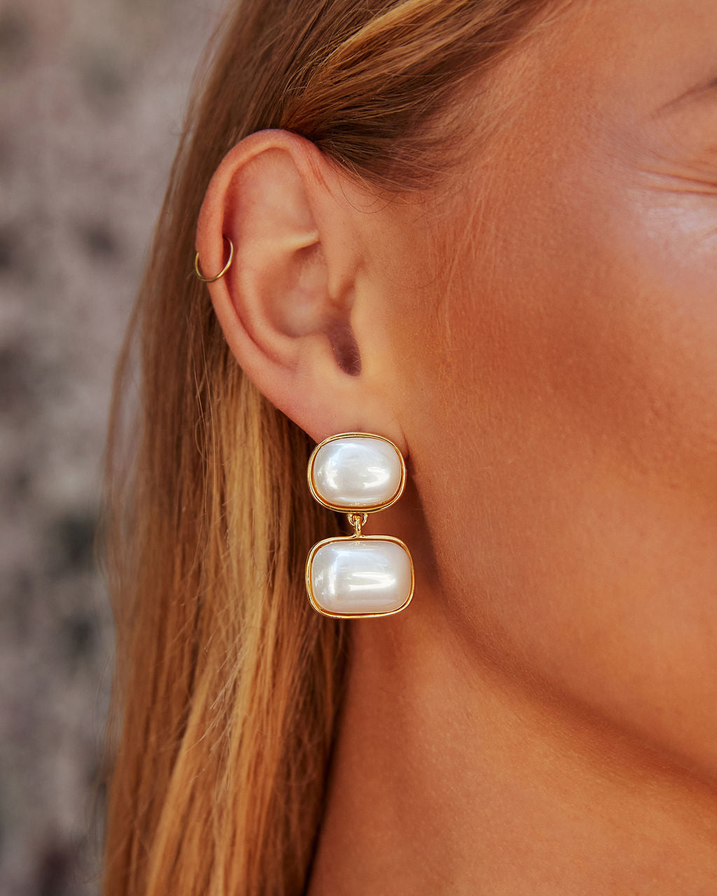 Dare To Dream Pearl Drop Earrings-Vogue Logic