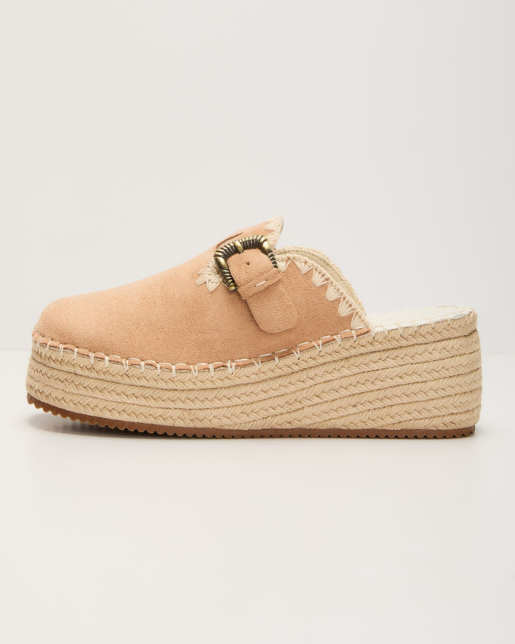 Esme Suede Platform Mule-Vogue Logic