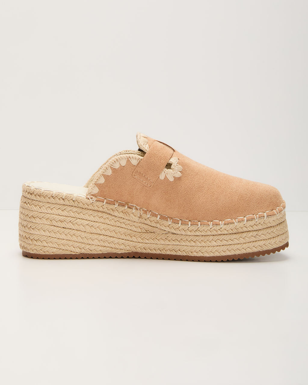 Esme Suede Platform Mule-Vogue Logic