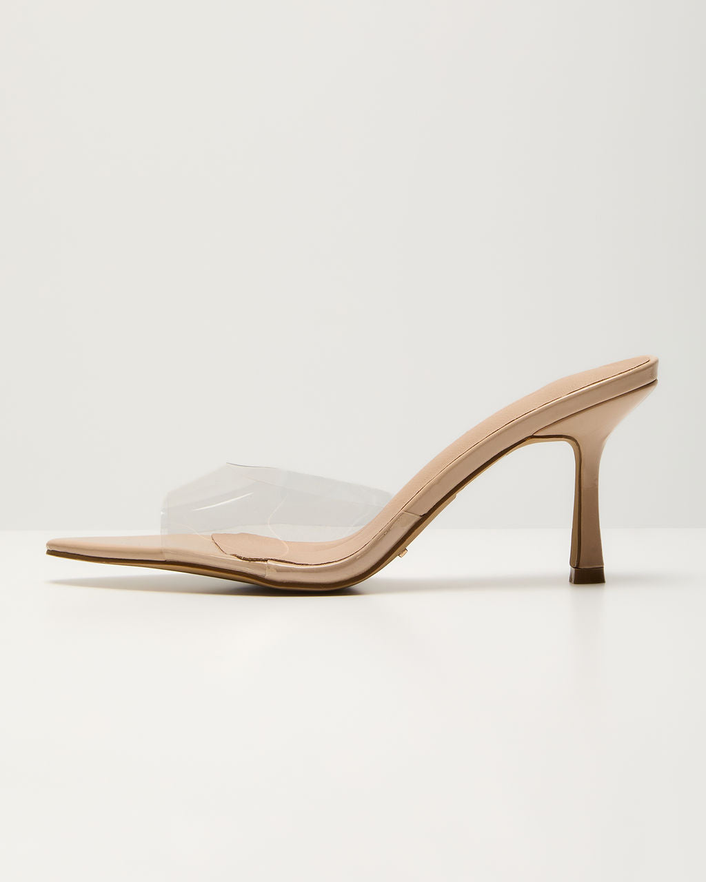 Gloria Clear Mules-Vogue Logic