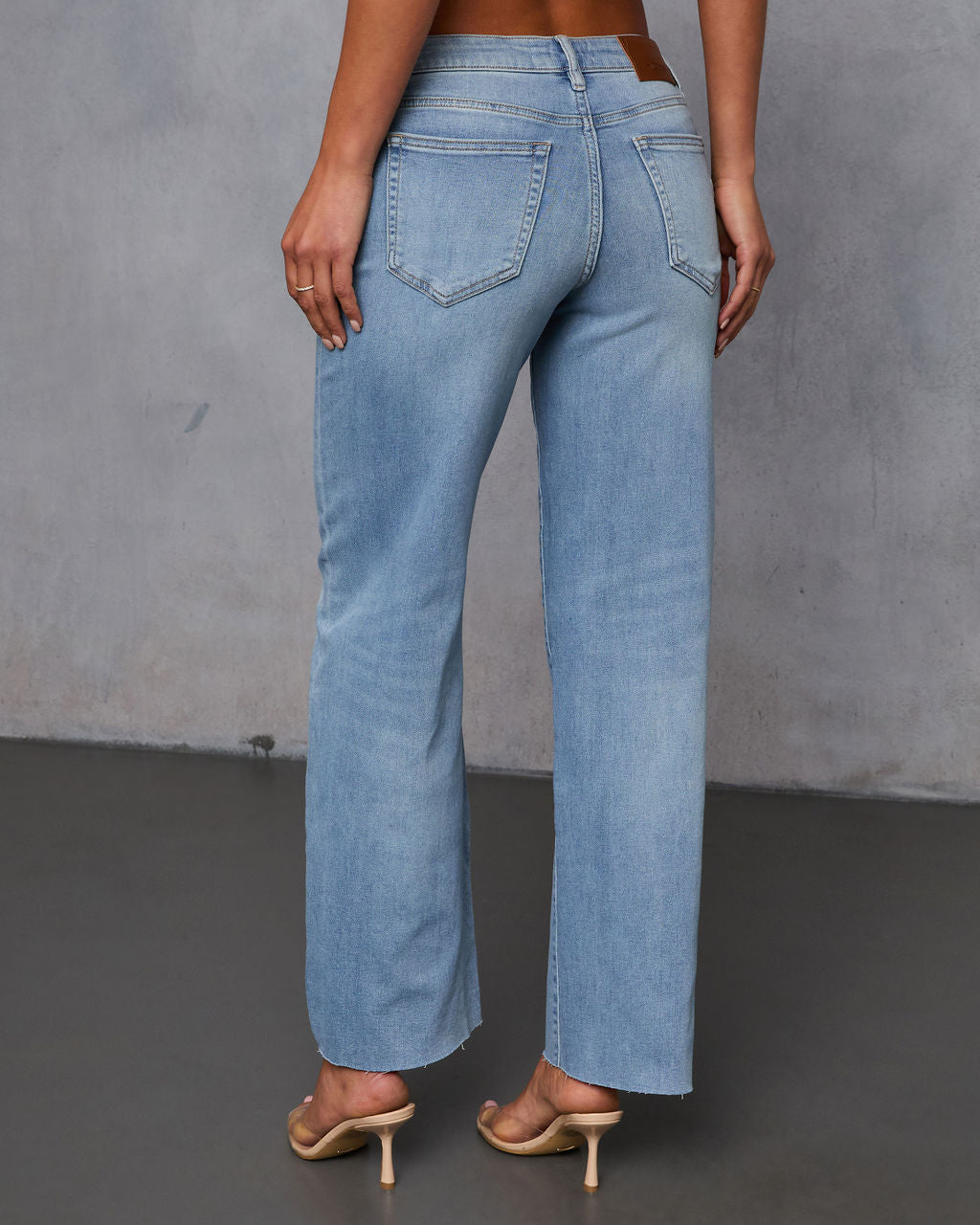 Becca Super Stretch Straight Leg Jeans-Vogue Logic