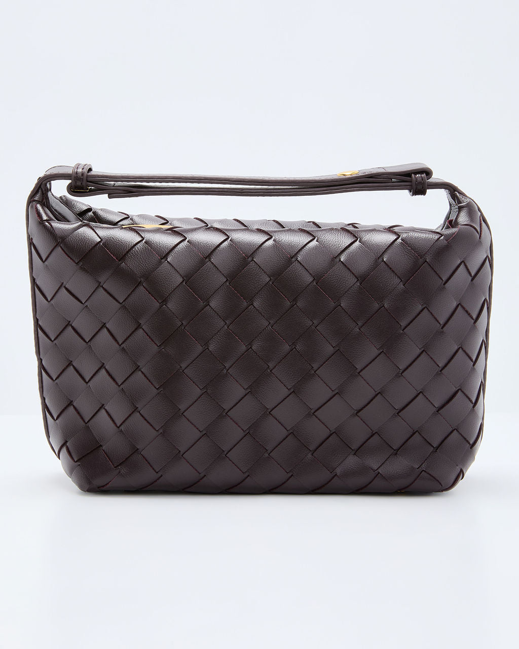 Briarly Woven Leather Top Handle Bag-Vogue Logic