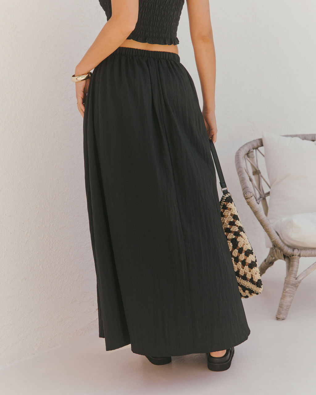 Sunveil Ripstop Maxi Skirt-Vogue Logic