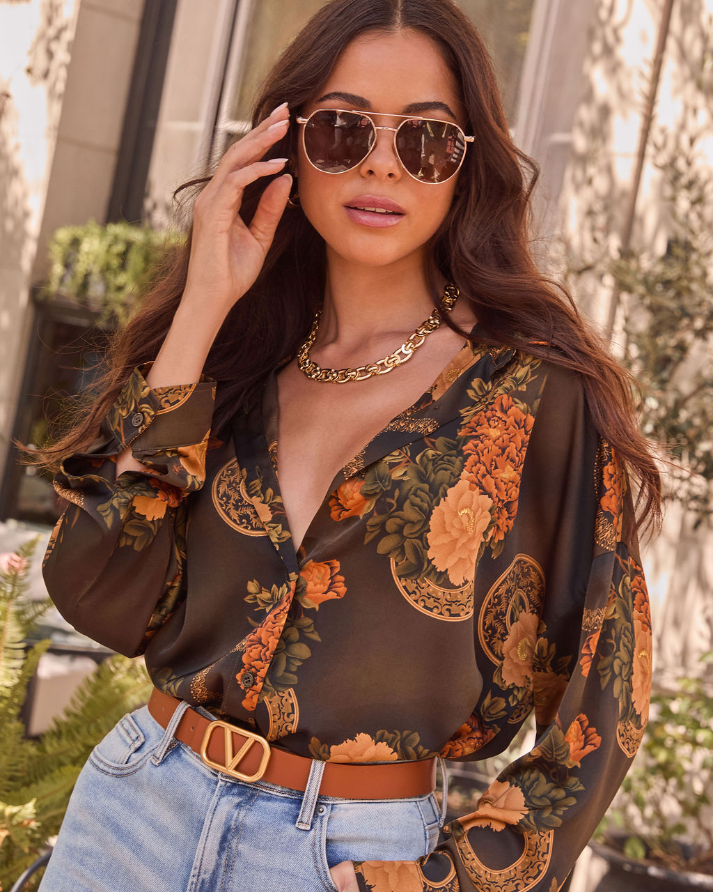 Shes Iconic Vogue Logic Logo Belt-Vogue Logic