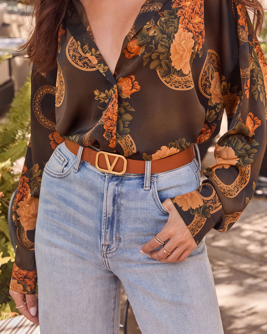 Shes Iconic Vogue Logic Logo Belt-Vogue Logic