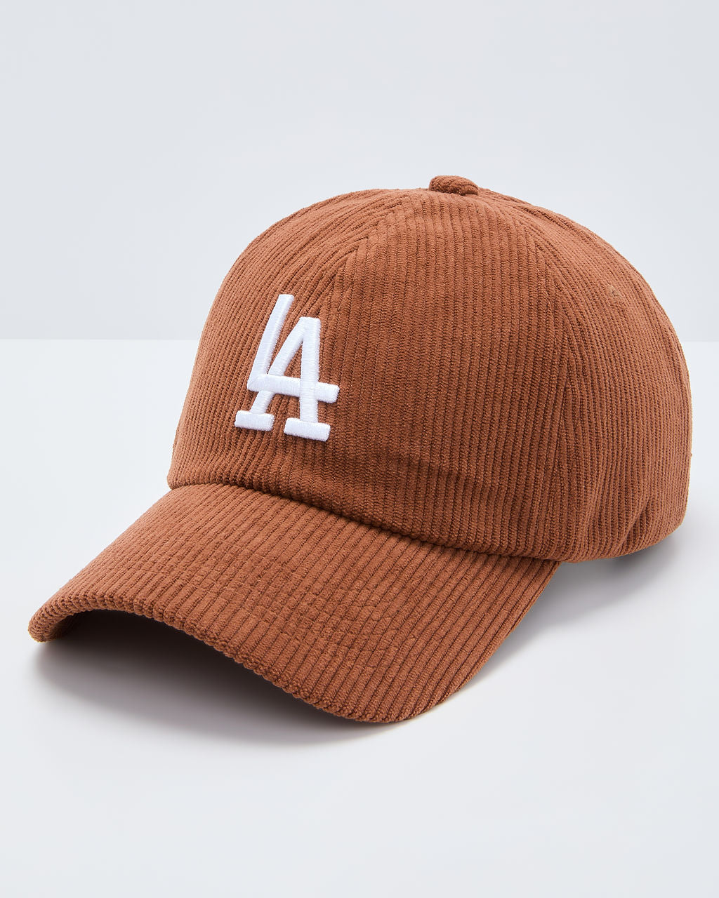 LA Babe Corduroy Baseball Cap-Vogue Logic