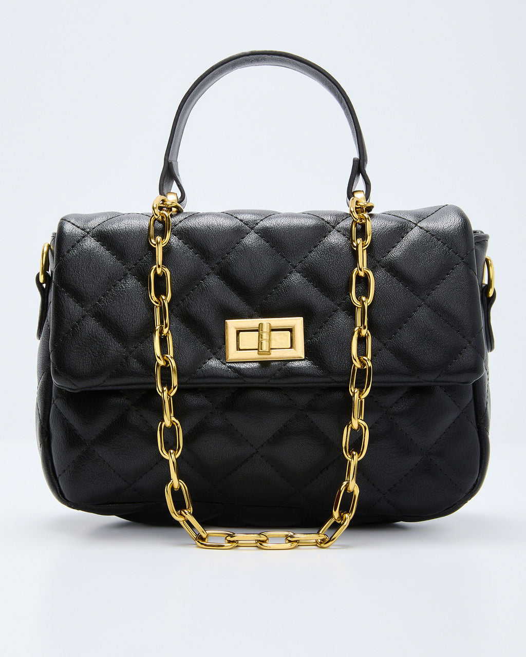 Elarose Quilted Crossbody Mini Bag-Vogue Logic