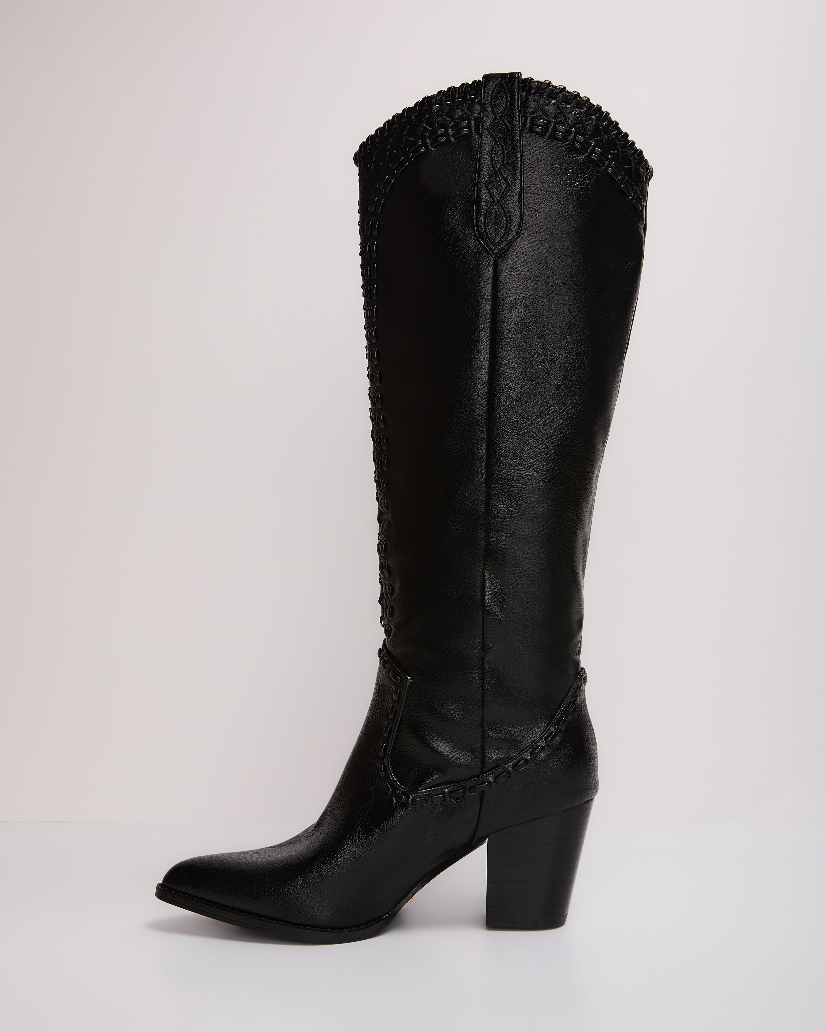 Walk Together Western Knee High Boots-Vogue Logic
