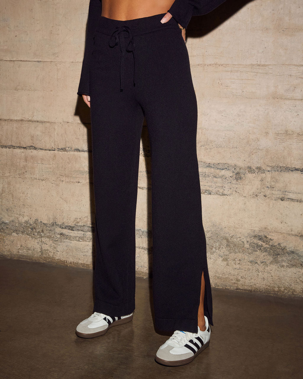 Greystone Knitted Pant-Vogue Logic