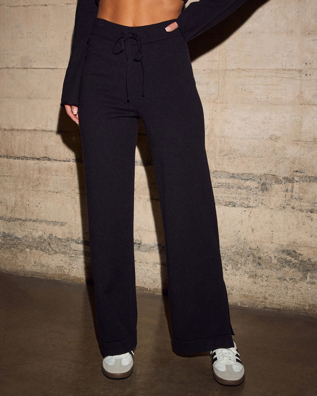 Greystone Knitted Pant-Vogue Logic