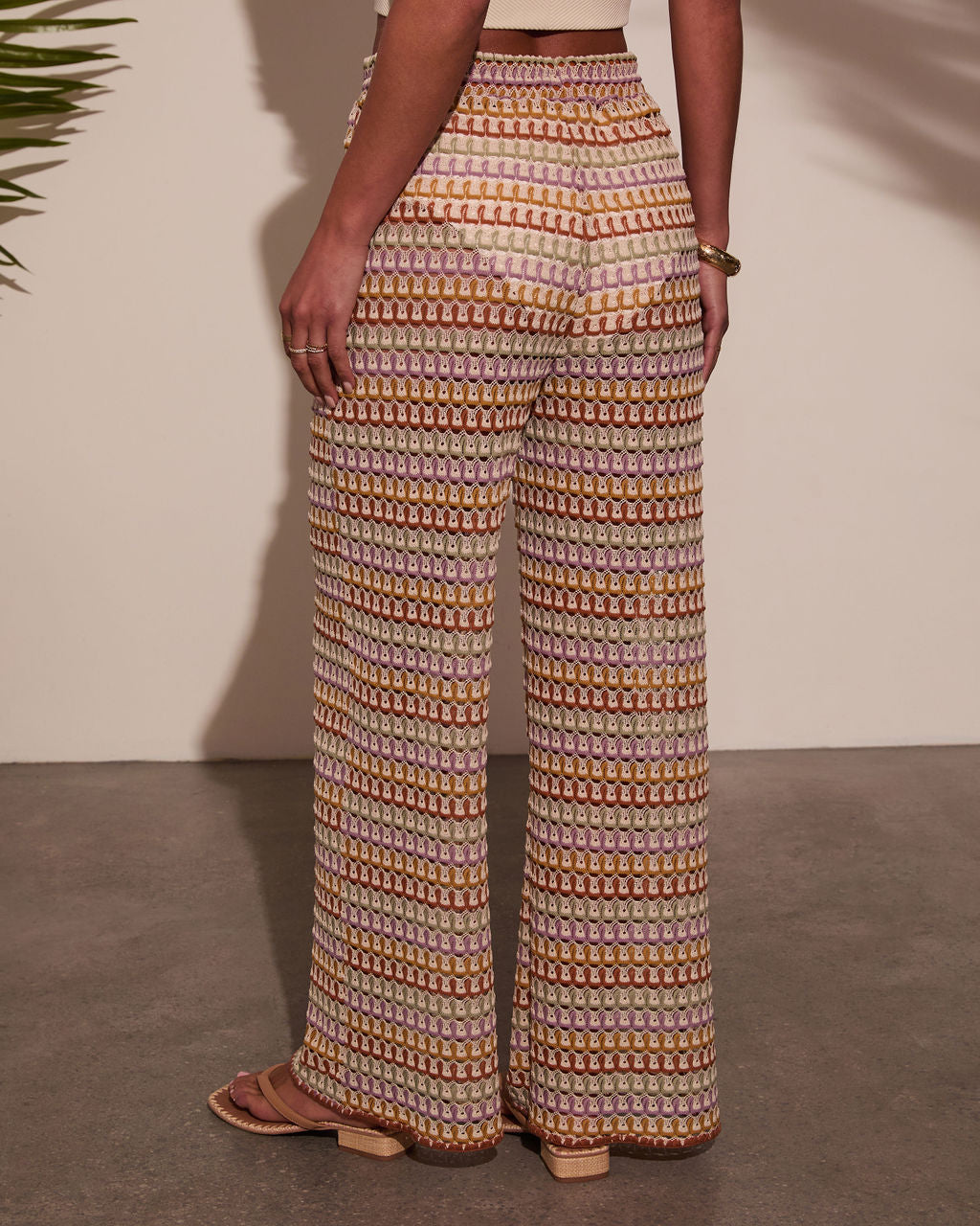 Ginny Abstract Cover Up Pants-Vogue Logic