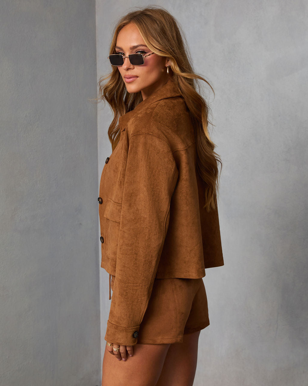 Autumn Muse Suede Jacket-Vogue Logic