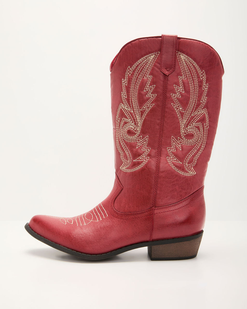 Rolene Embroidered Western Boots-Vogue Logic