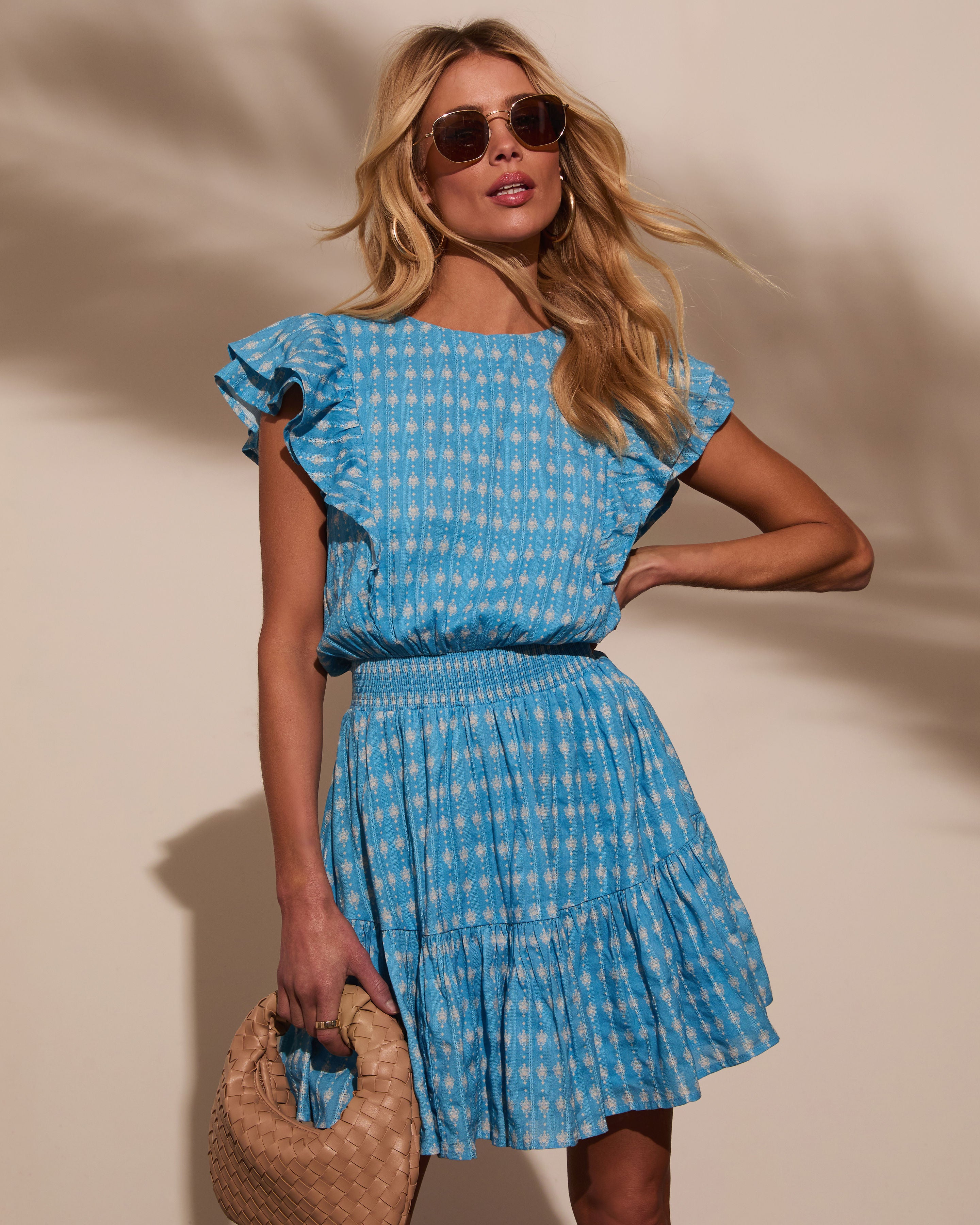 Everwild Fit And Flare Mini Dress-Vogue Logic