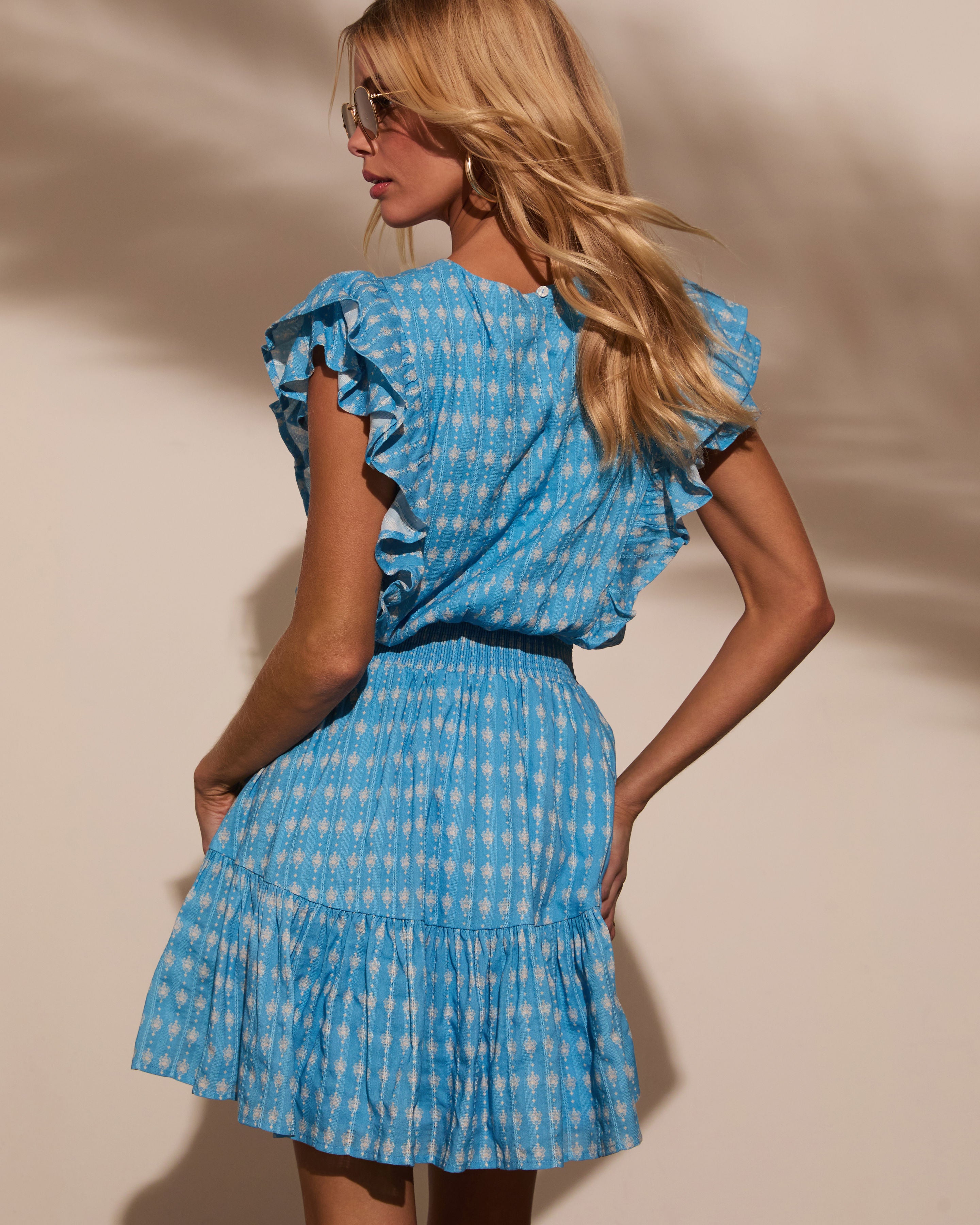 Everwild Fit And Flare Mini Dress-Vogue Logic