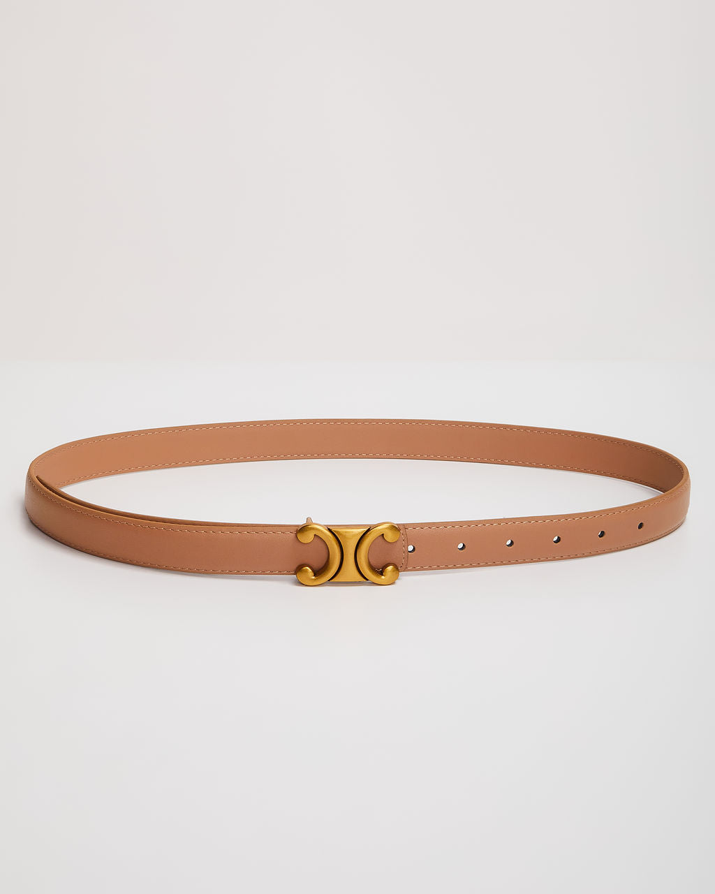 Just This Once Gold-tone Buckle Belt-Vogue Logic