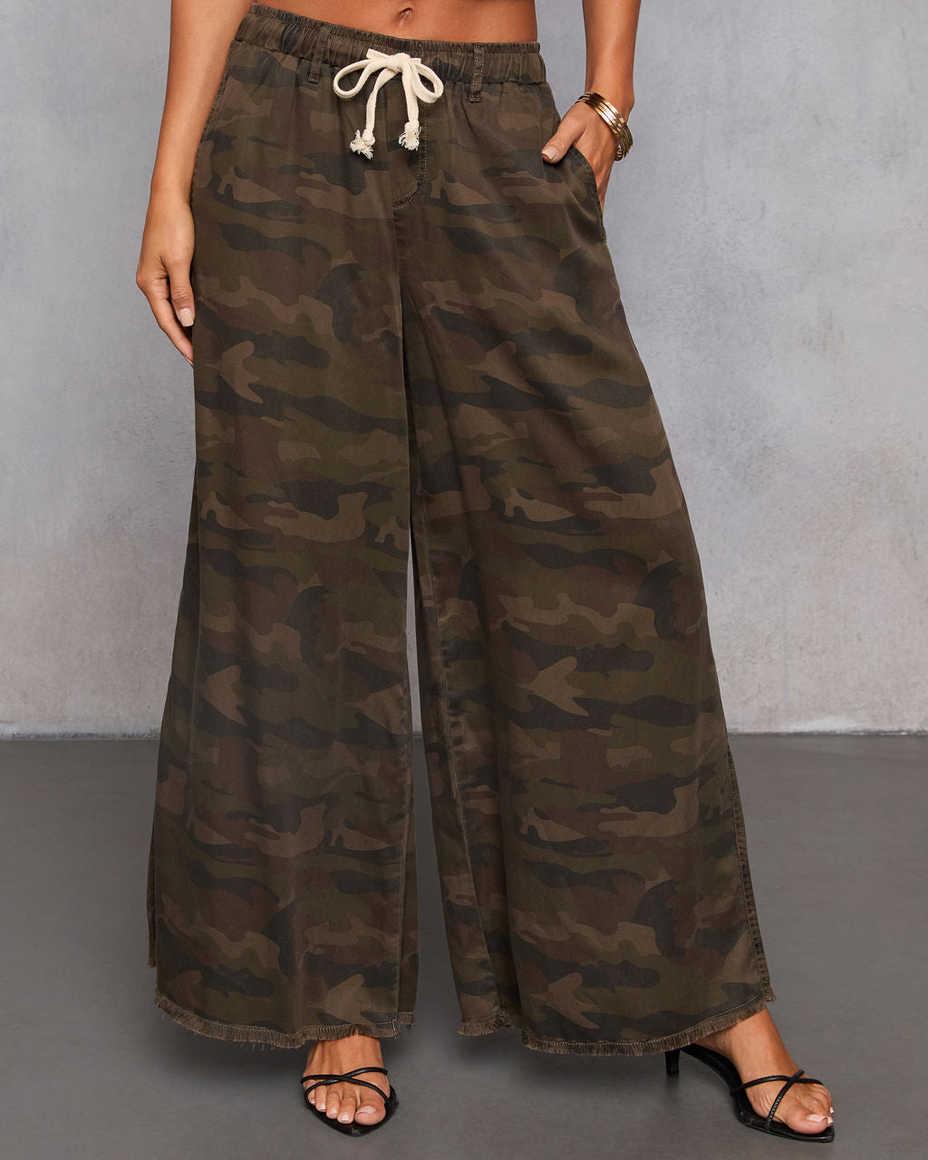 Easy Mode Drawstring Pants-Vogue Logic