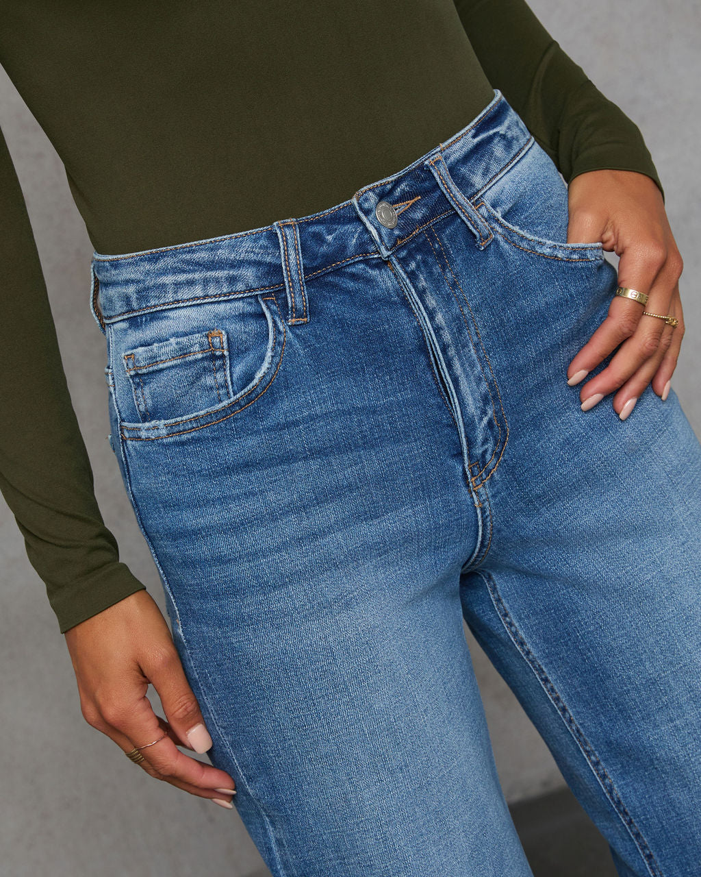 Silverstone 90's Vintage Wide Leg Jeans-Vogue Logic