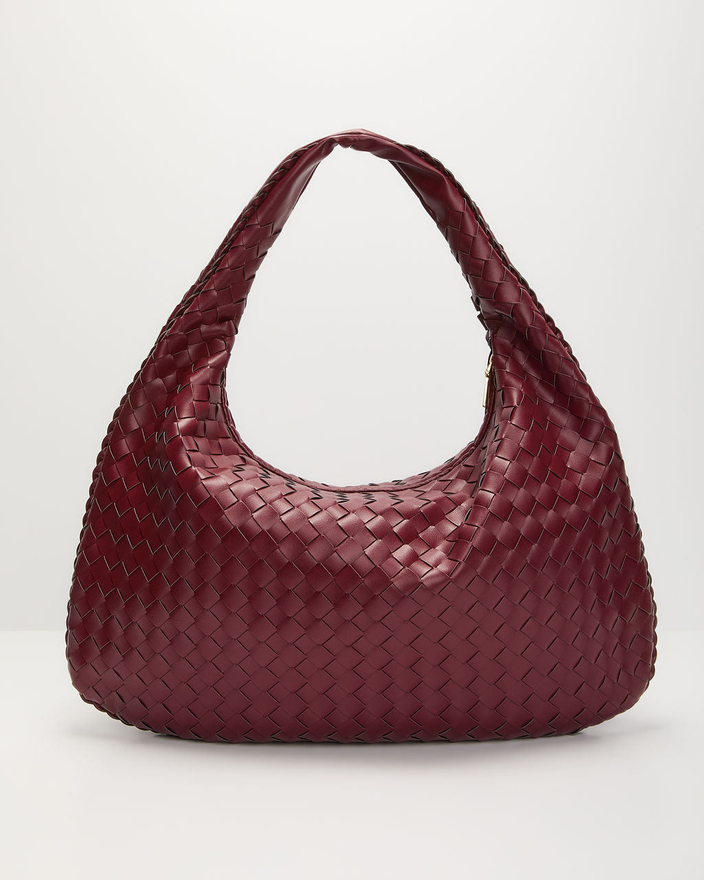 Cheli Woven Leather Hobo Bag-Vogue Logic