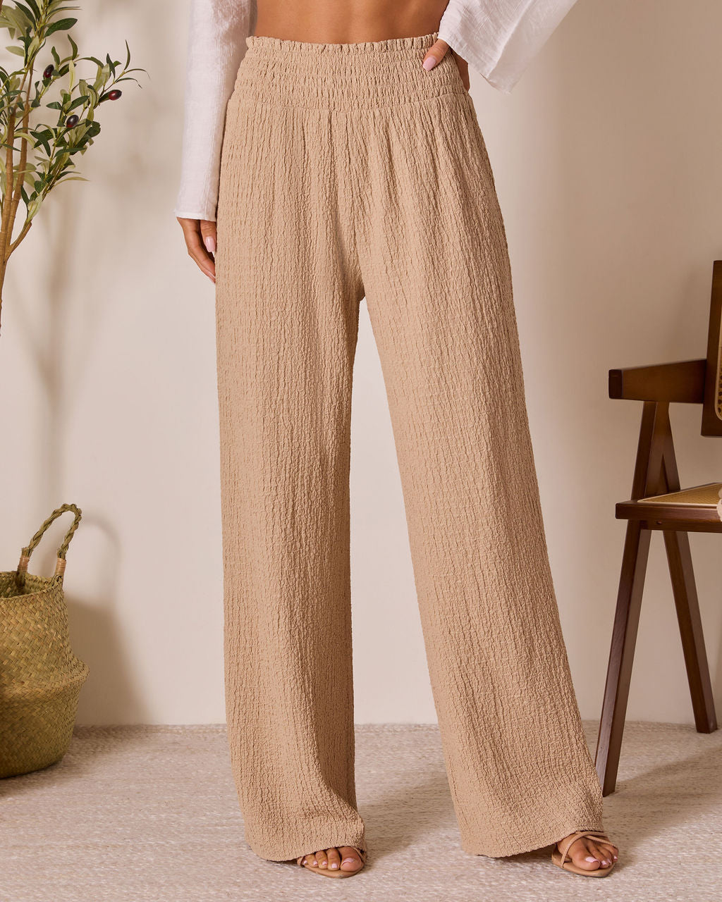Magen Relaxed Wide Leg Pants-Vogue Logic