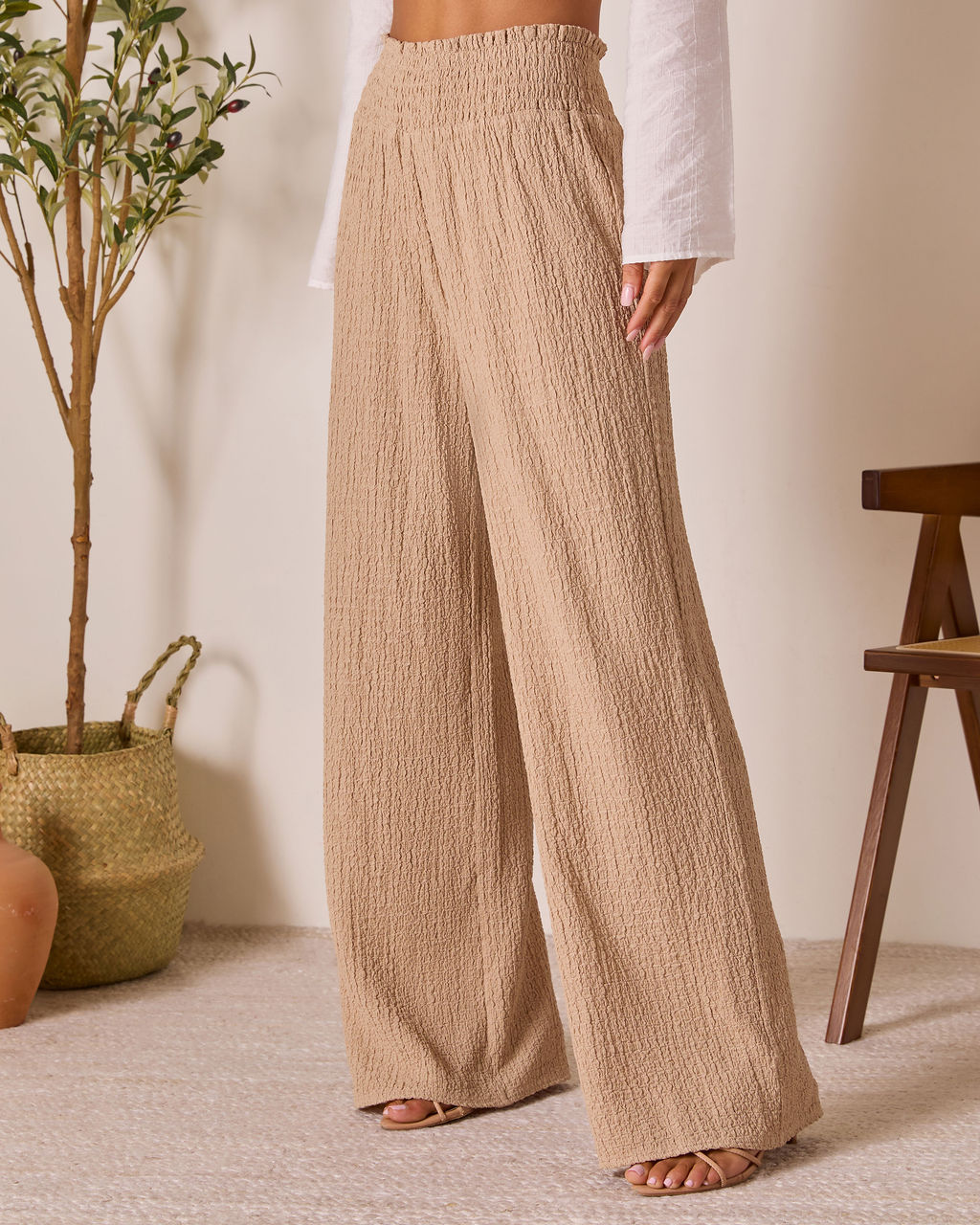 Magen Relaxed Wide Leg Pants-Vogue Logic