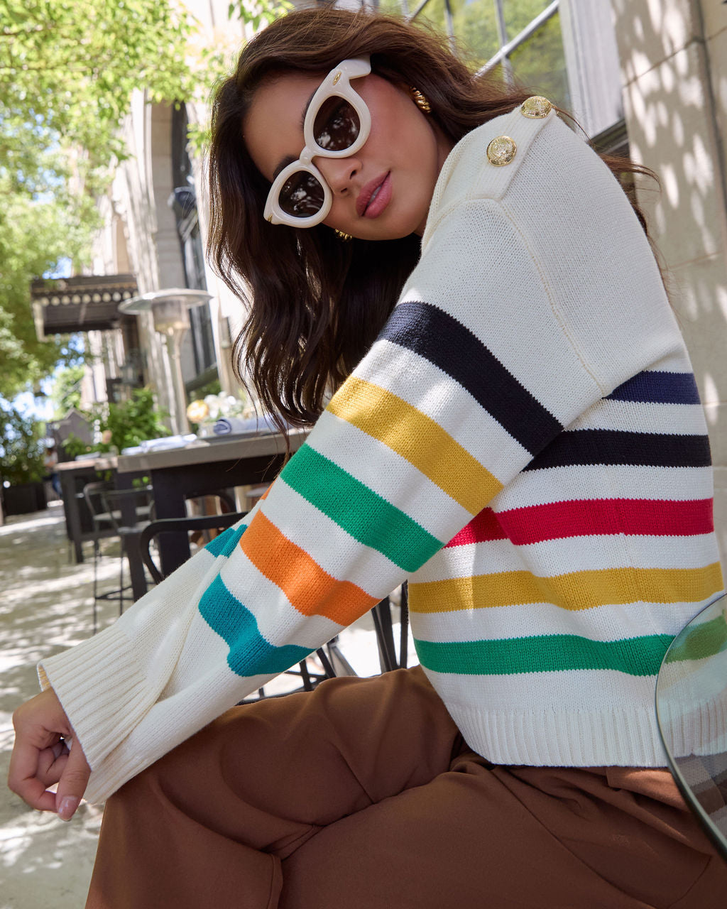 Hayride Bell Pullover Sweater-Vogue Logic