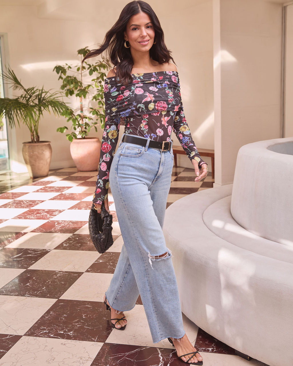 Everyday Classic Square Buckle Belt-Vogue Logic