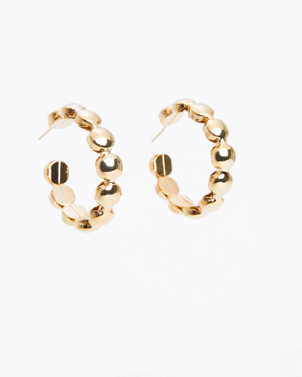 Dilara Bubble Hoop Earrings-Vogue Logic