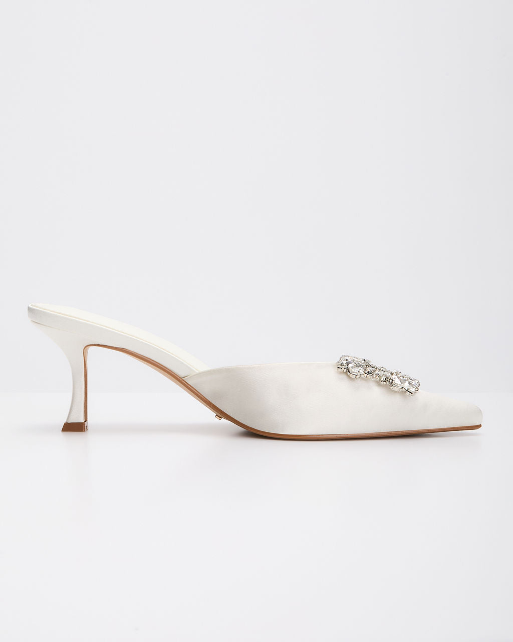 Lets Dance Rhinestone Buckle Mule-Vogue Logic