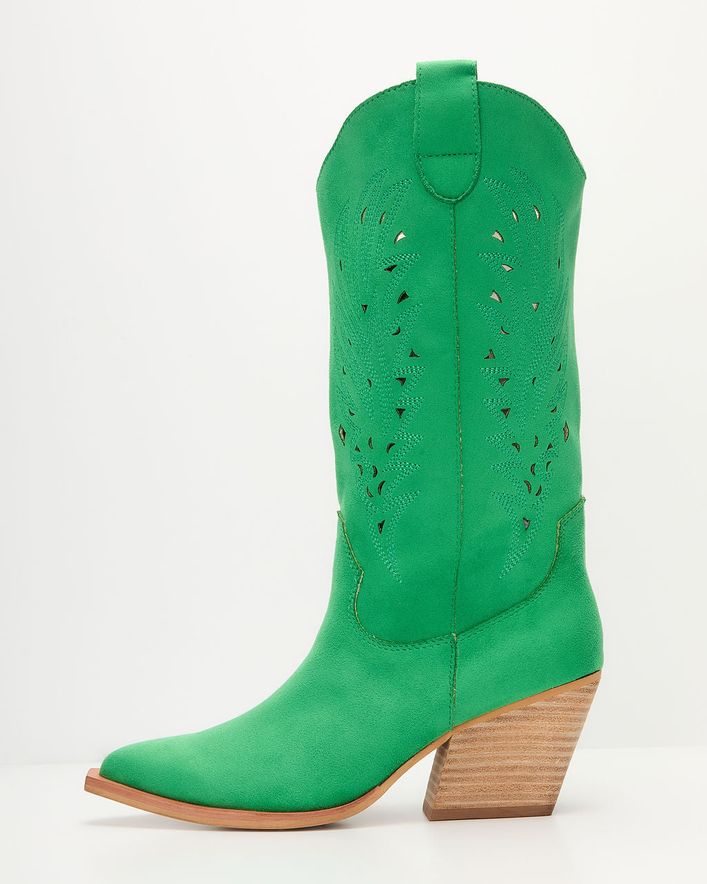 Arnell Laser Cut Western Boot-Vogue Logic