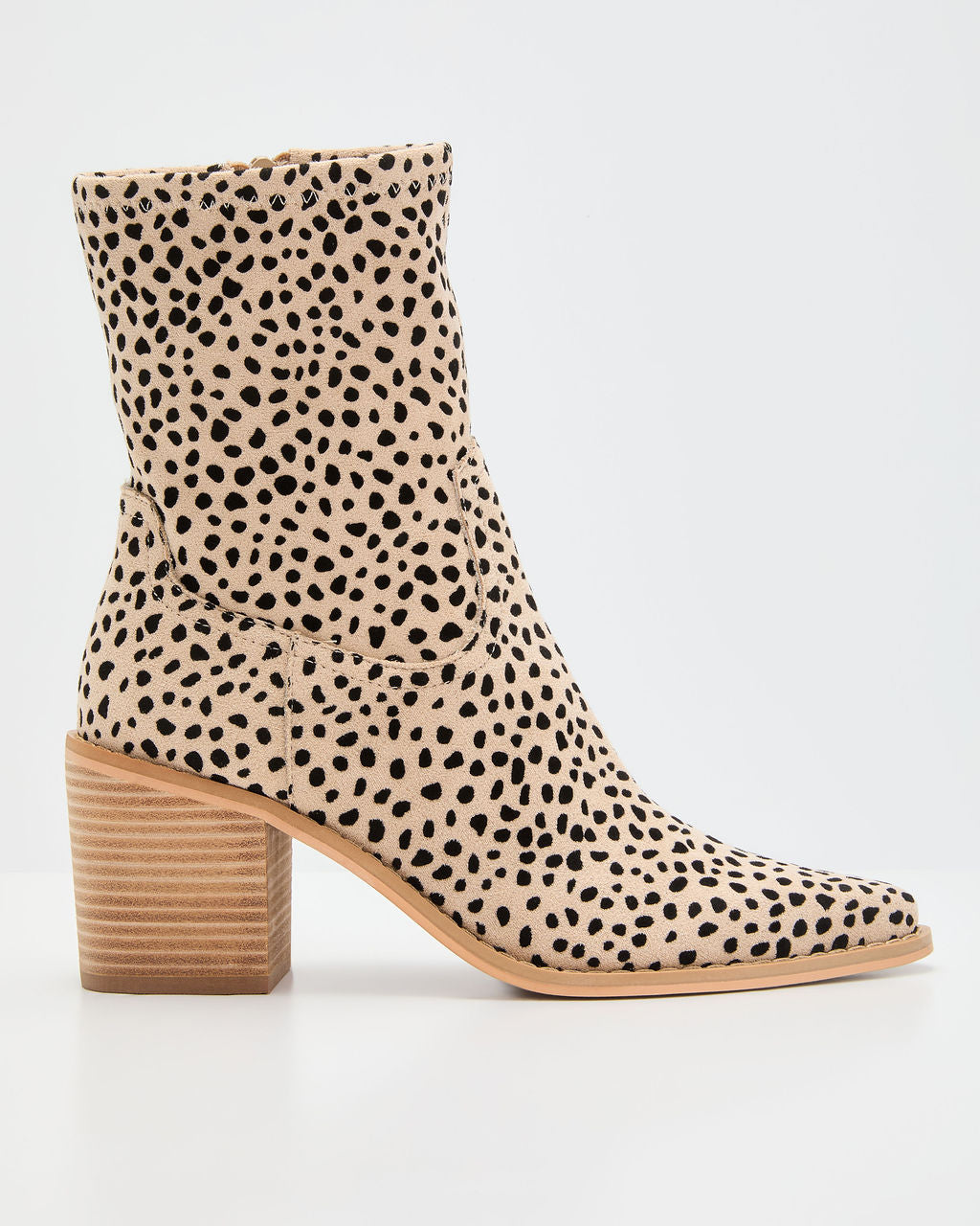 Alexie Suede Bootie-Vogue Logic