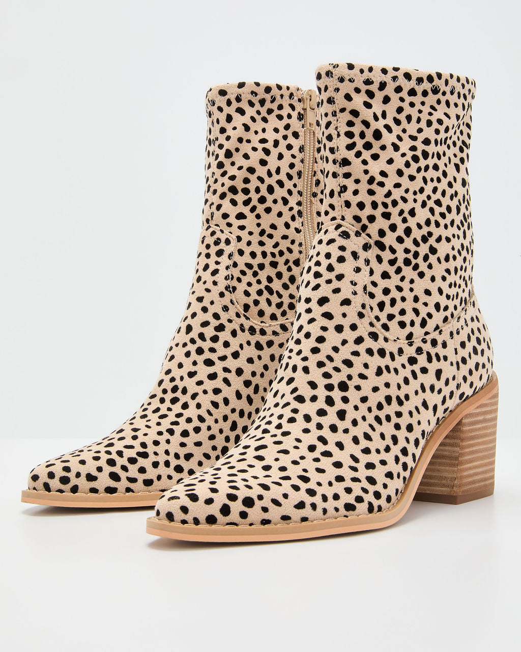 Alexie Suede Bootie-Vogue Logic