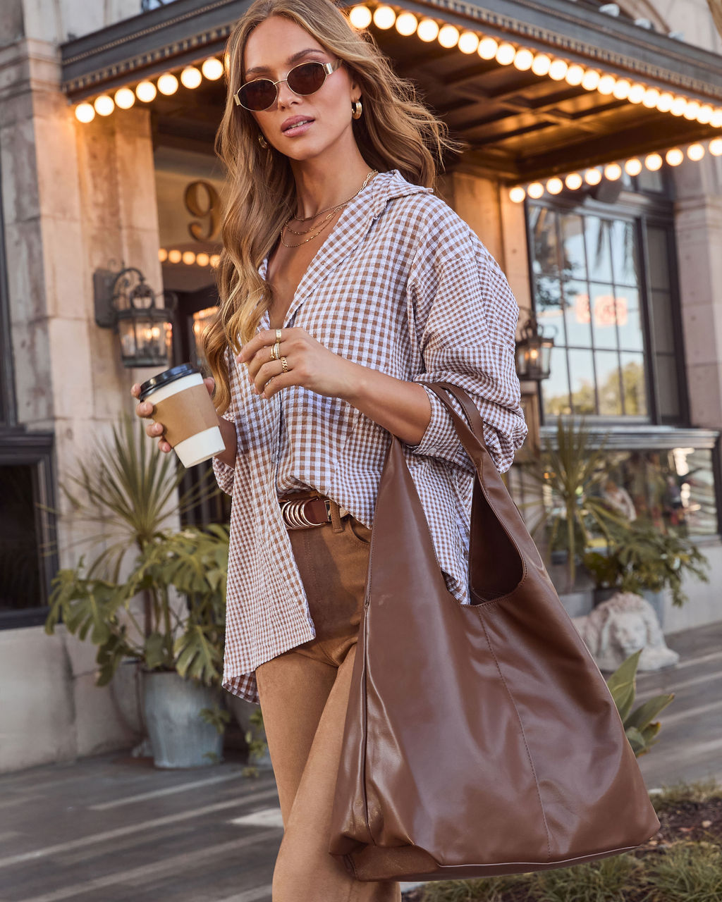 Barlow Leather Slouchy Tote-Vogue Logic