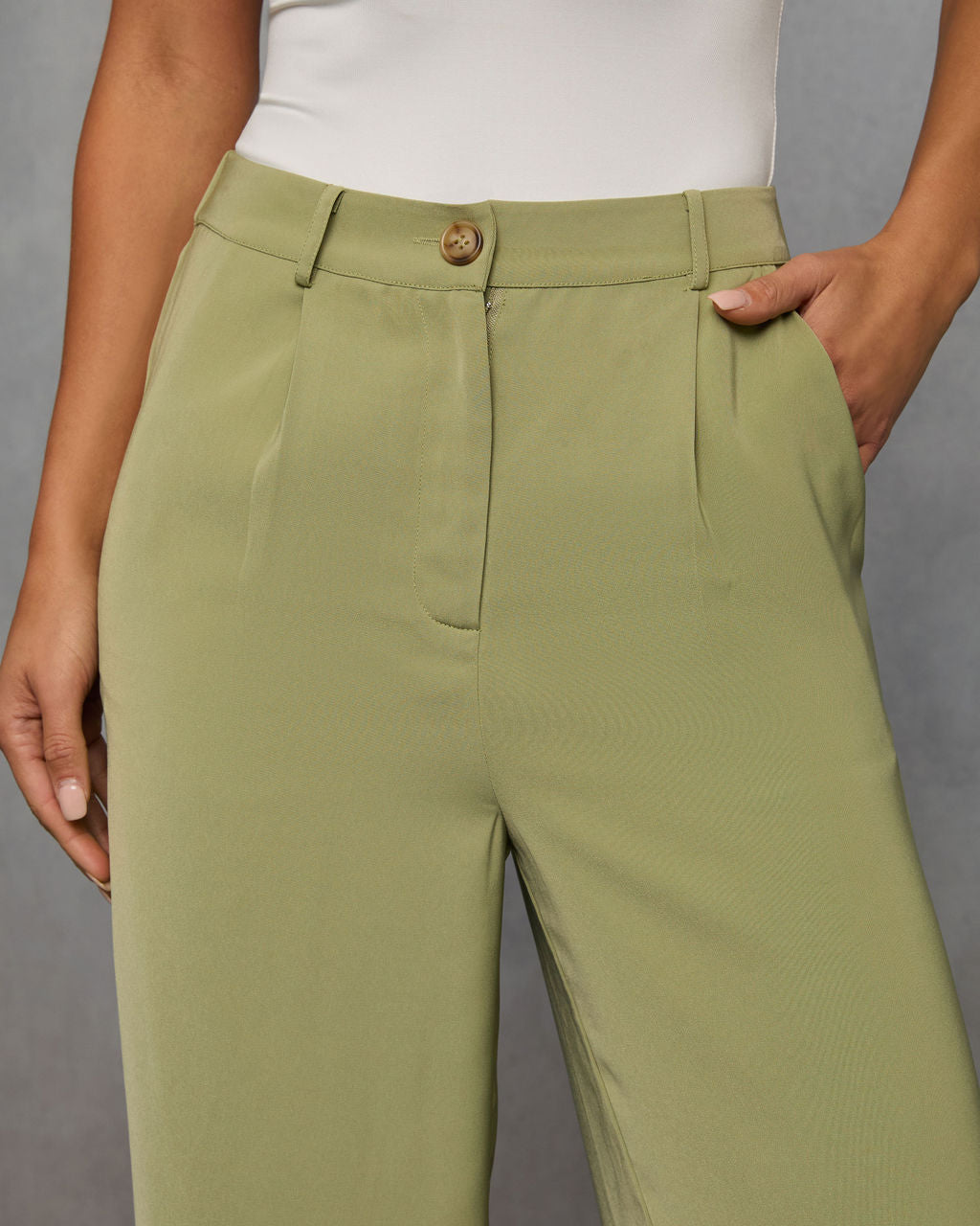 Glow Getter Pleated Trouser-Vogue Logic
