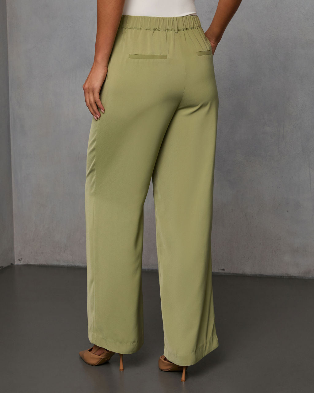 Glow Getter Pleated Trouser-Vogue Logic