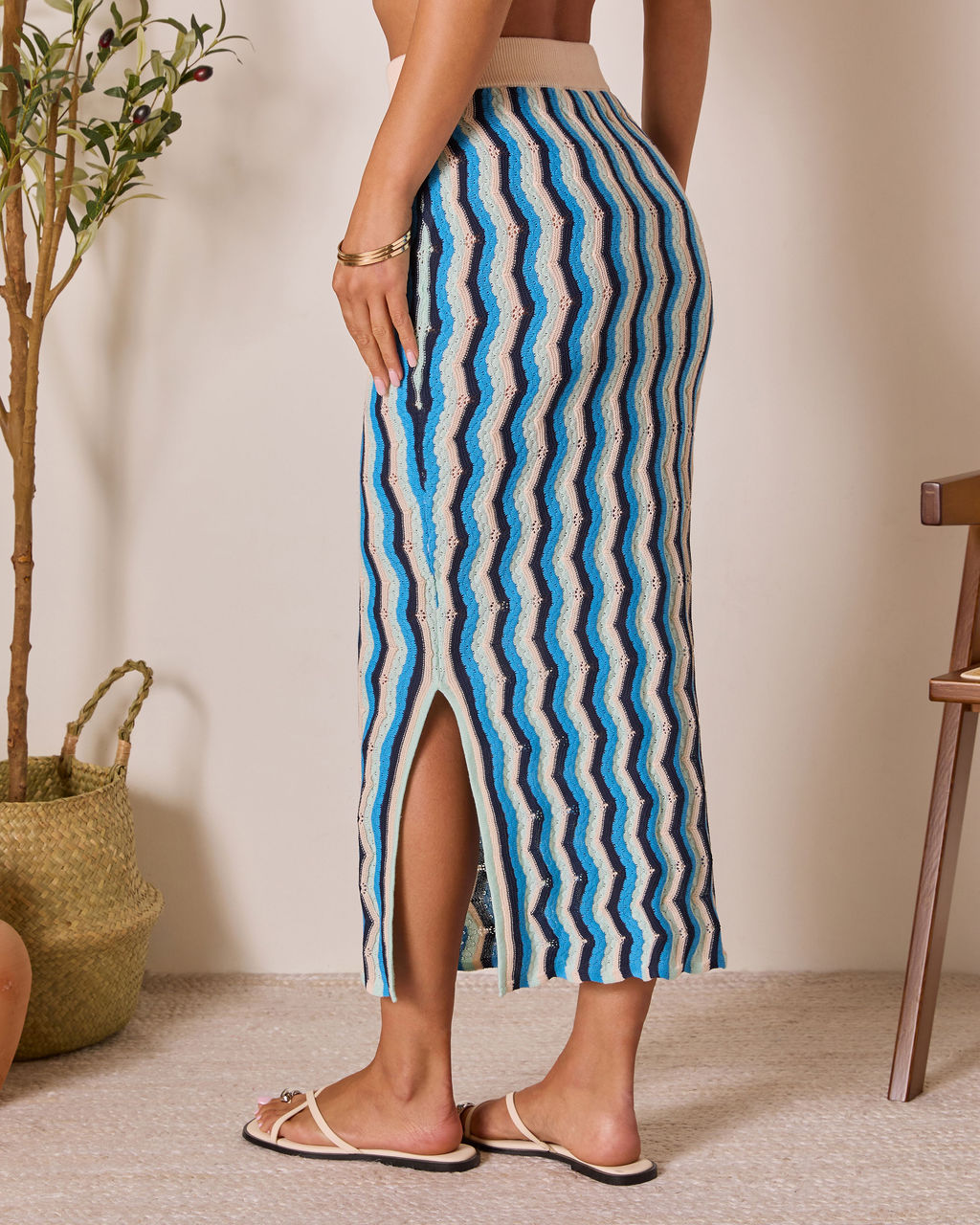 Antarie Knit Maxi Skirt-Vogue Logic