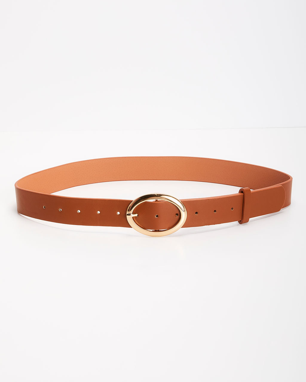 Beauden Oval Buckle Belt-Vogue Logic