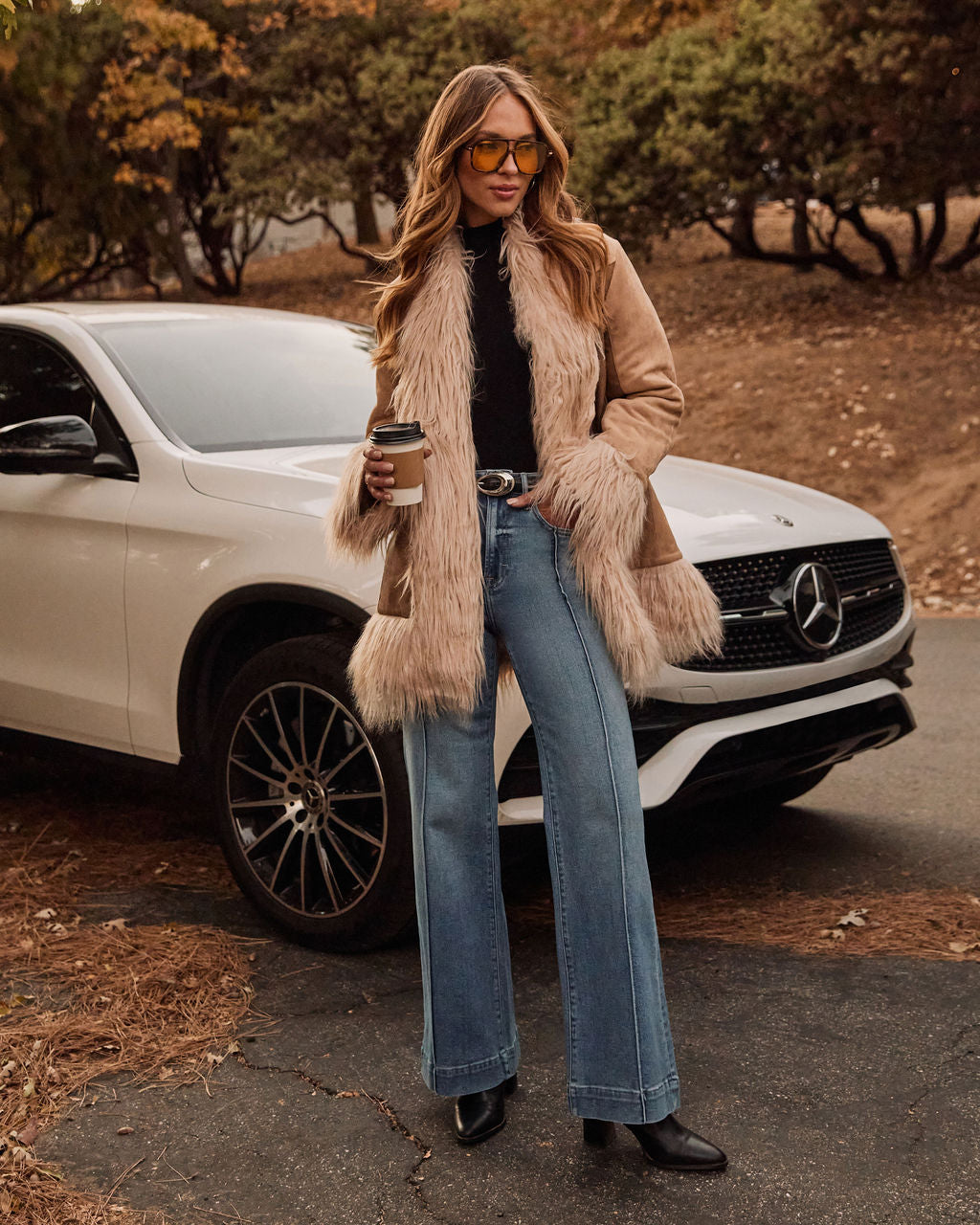 Kyleen Super Stretch Pintuck Flare Jean-Vogue Logic