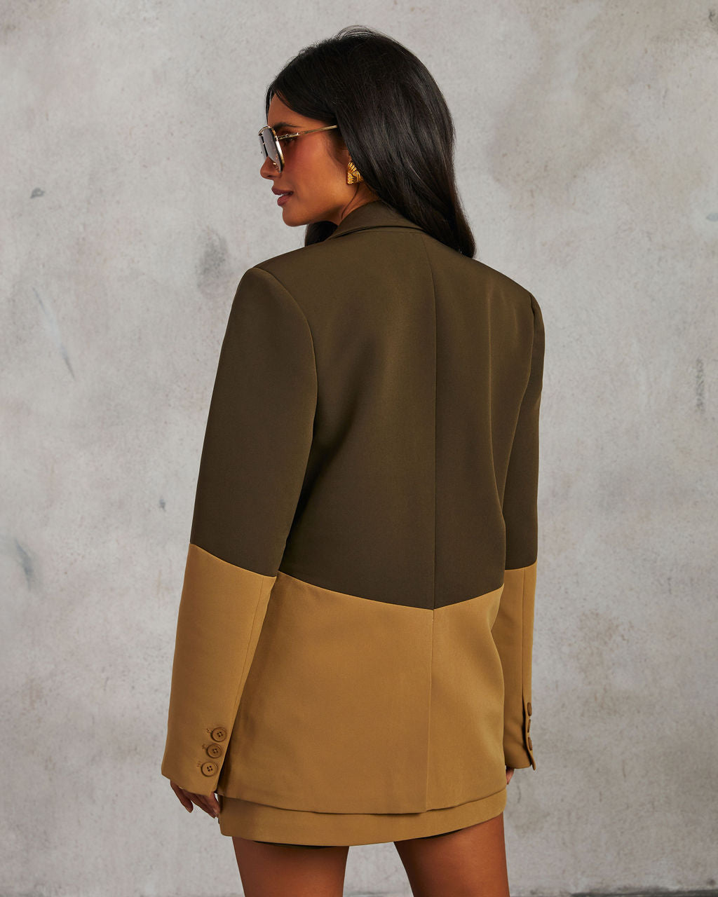 Melissa Colorblock Blazer-Vogue Logic