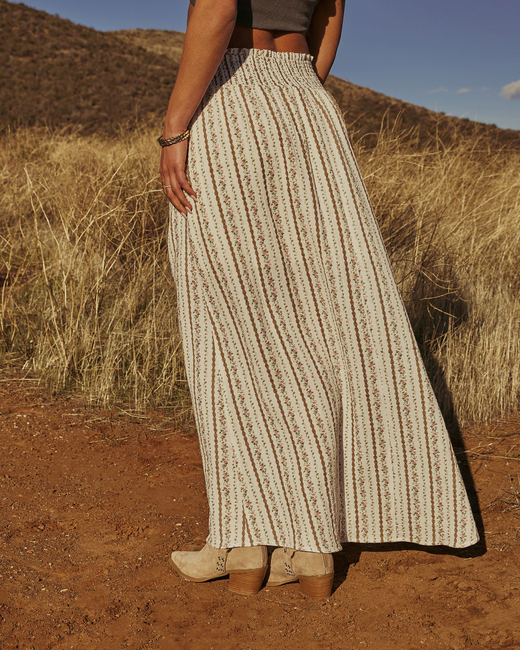 Piema Floral Maxi Skirt-Vogue Logic